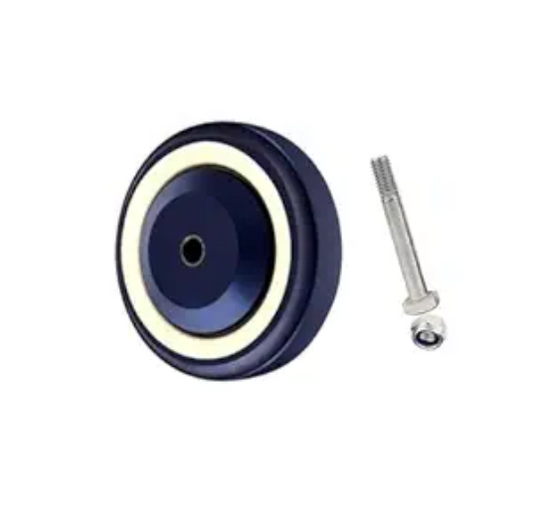 Polyurethane Wheel for Carts (Blue) 5x1.25
