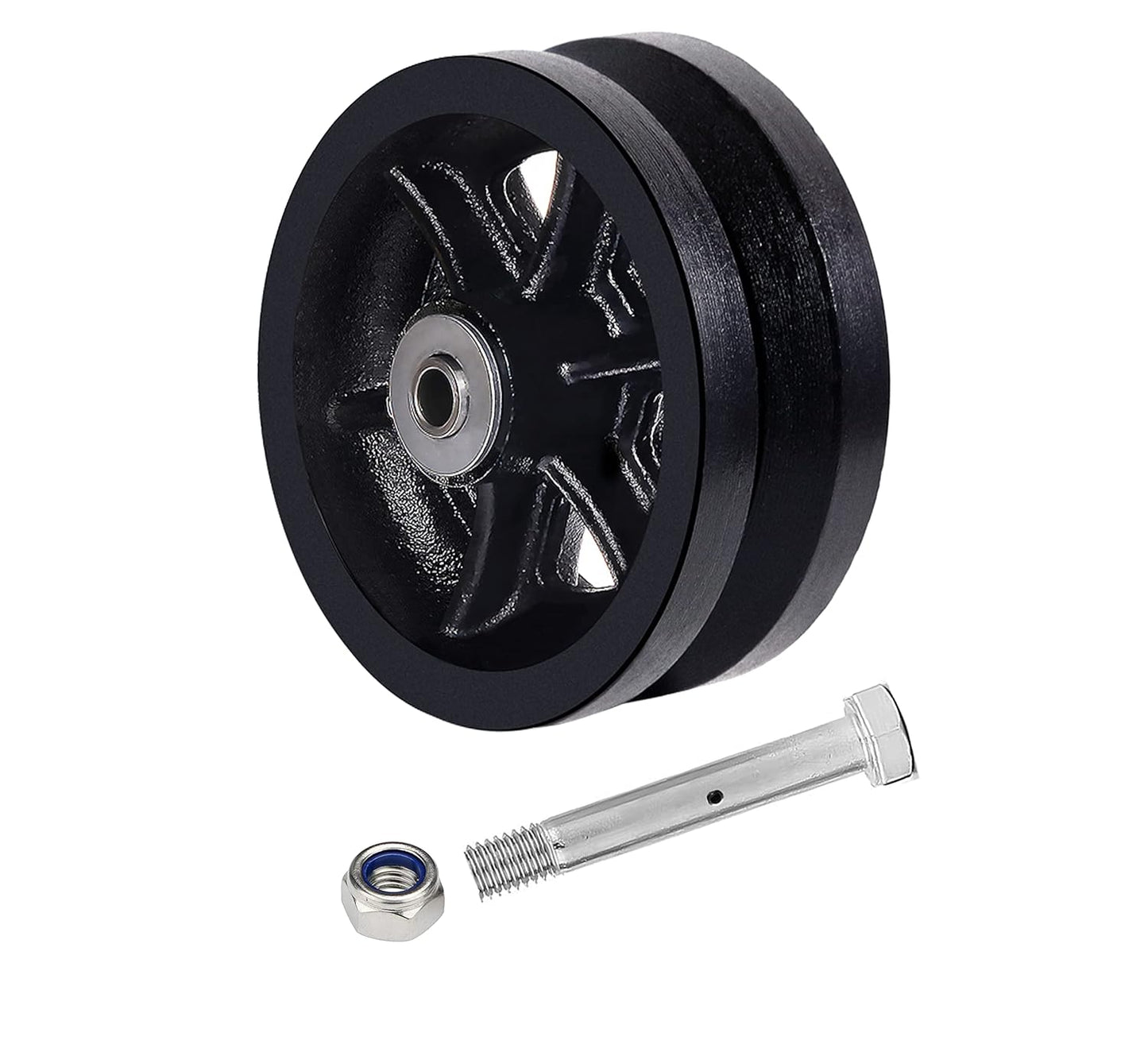 Cast Iron V-Groove Wheel 4x2, 6x2 W/O Metal Box