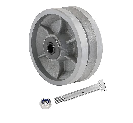 Cast Iron V-Groove Wheel 4x2, 6x2 W/O Metal Box