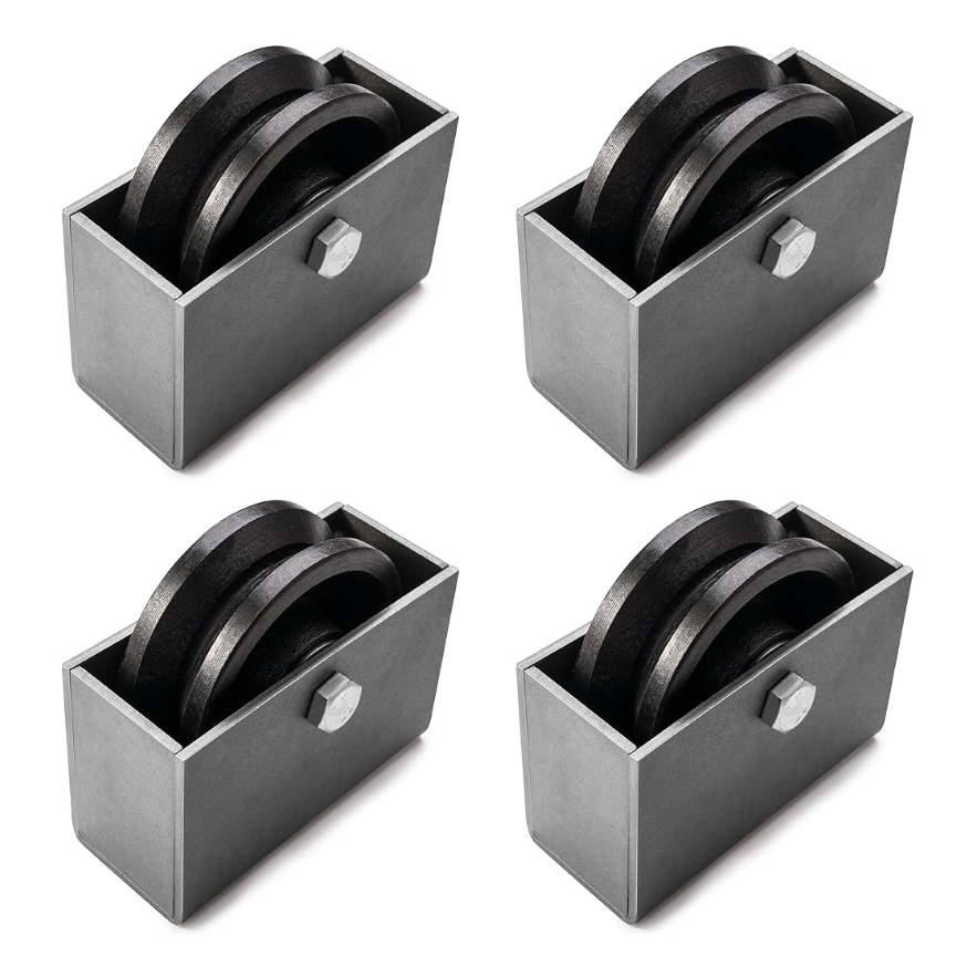 Cast Iron V-Groove Wheel 4x2, 6x2 W/O Metal Box